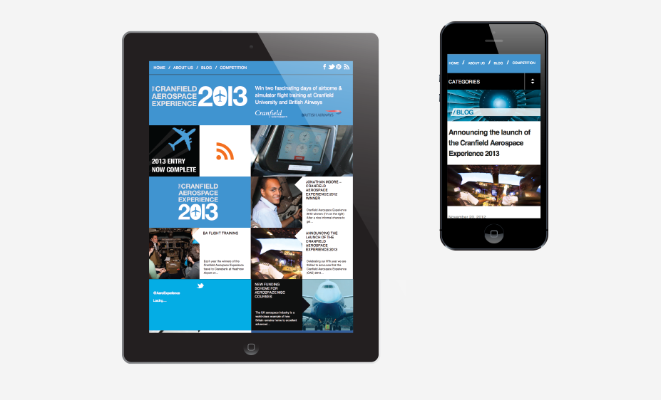 Aerospace Experience — archived project view