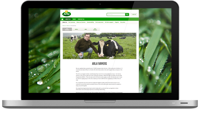 Arla Farmers — archived project view