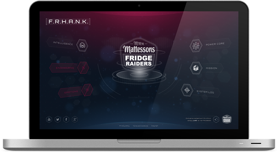 Mattessons — original archived website screen