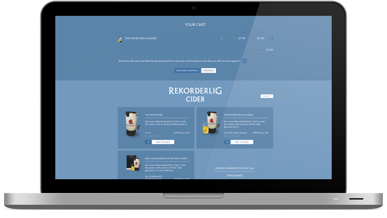 Rekorderlig Cider — archived project view