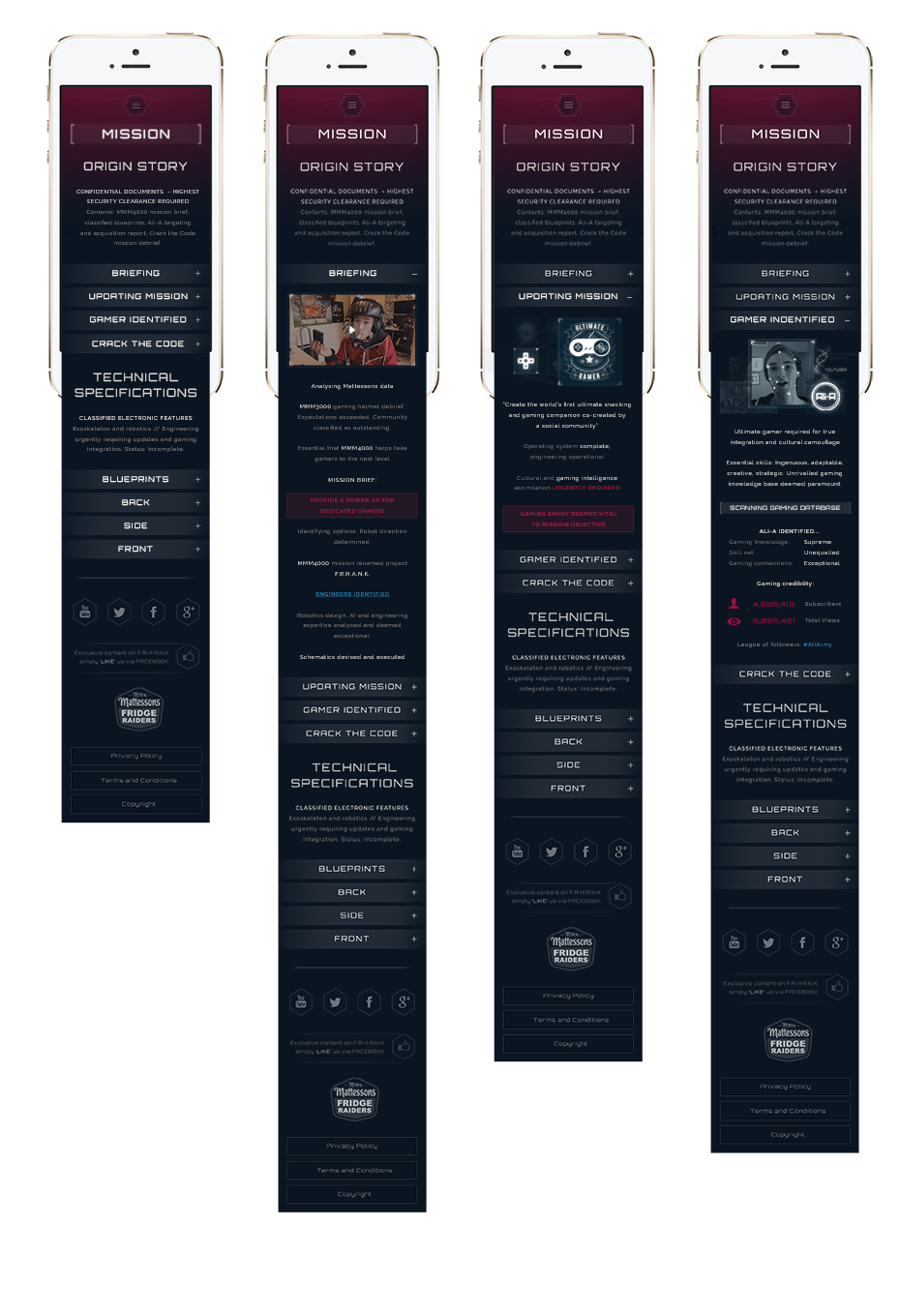 Mattessons — archived project view