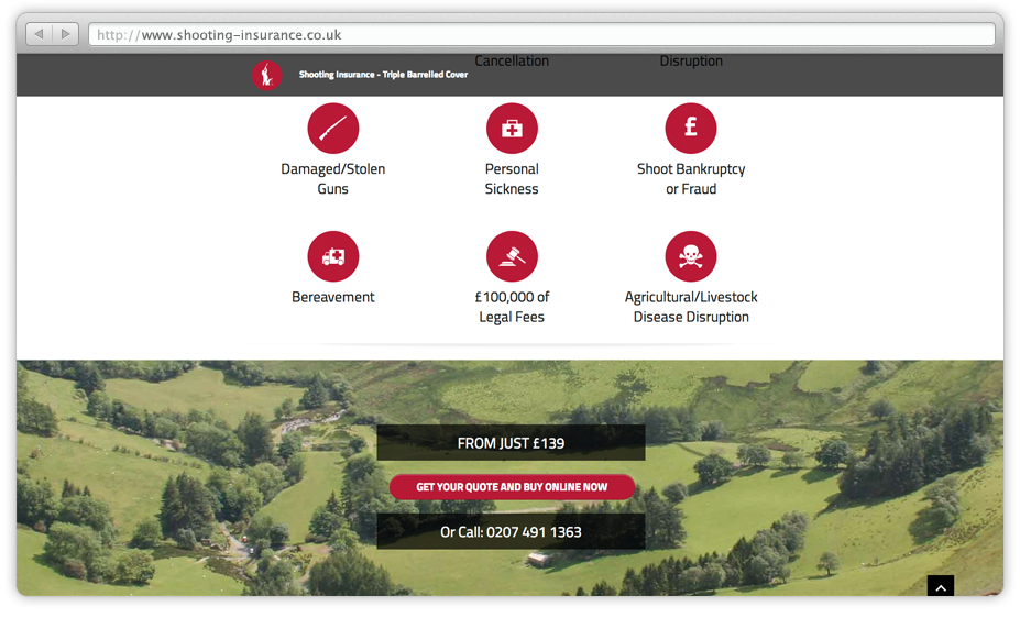 Shooting Insurance — archived project view