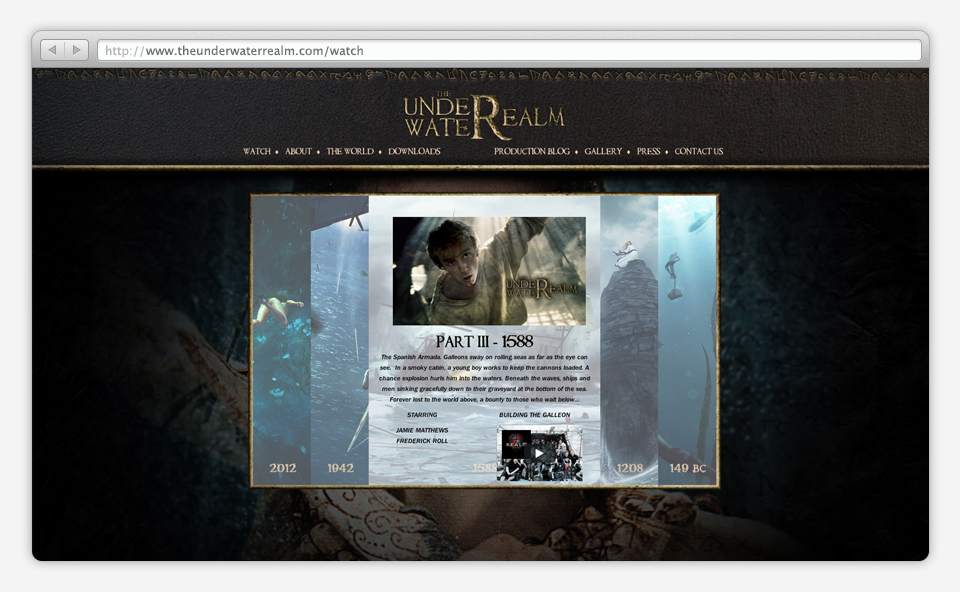 The Under Water Realm — archived project view