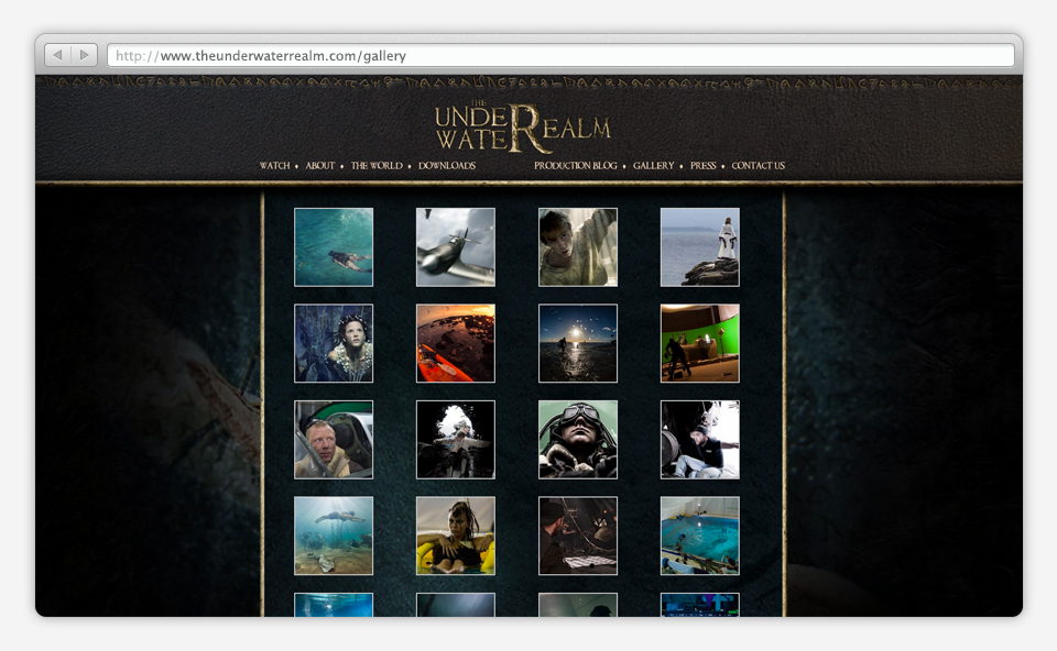 The Under Water Realm — archived project view
